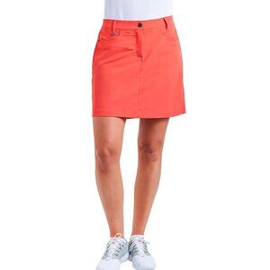Nvo NWOT Marika ll Skort Papaya Zip Pockets Quality Sports Size 10